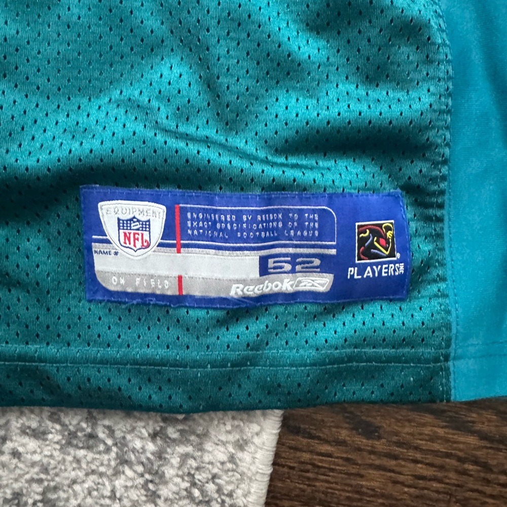 2003-04 JACKSONVILLE JAGUARS LEFTWICH #7 REEBOK ON FIELD JERSEY - Picture 7 of 8